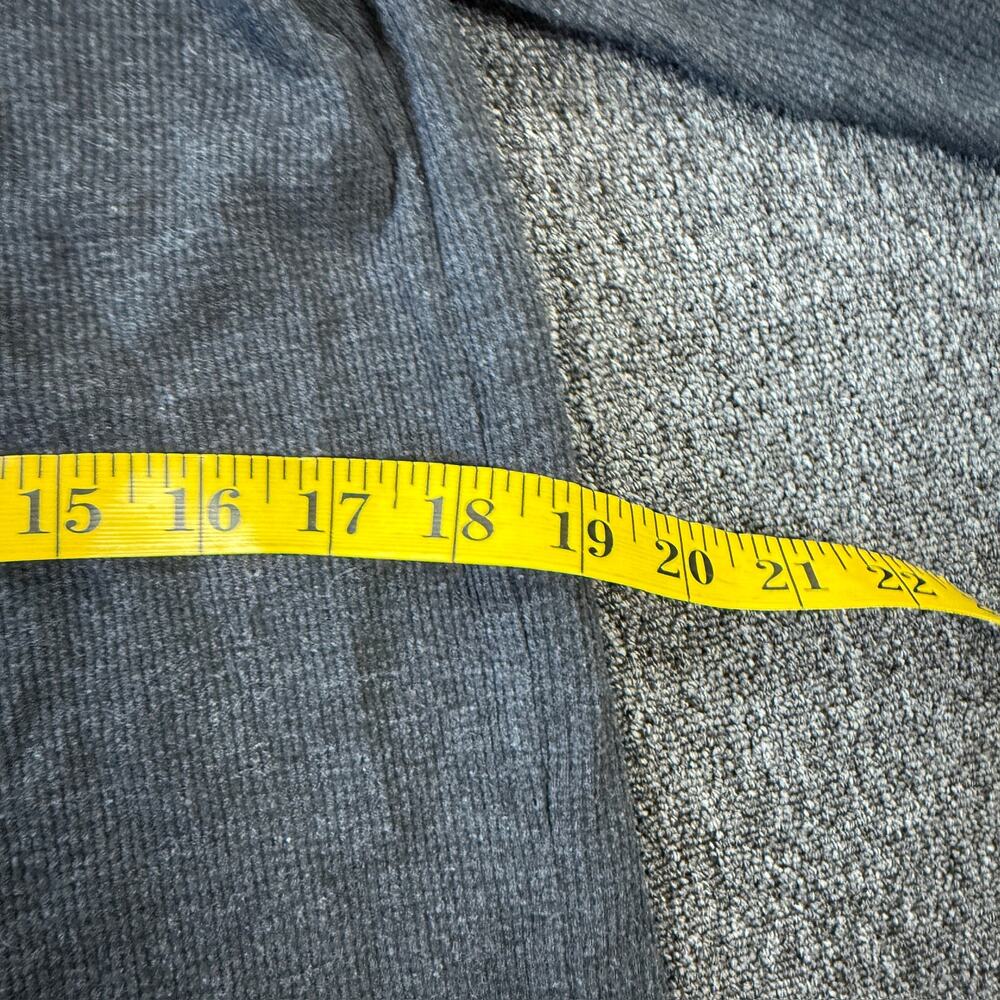Vintage Y2k Sports Illustrated Dark Grey Waffle Knit Longsleeve Thermal Men's L - Picture 4 of 5